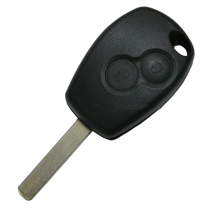 Coque Clé Renault 2 Boutons (Clio 3, Kangoo, Twingo…) – Réparation Facile & Durable