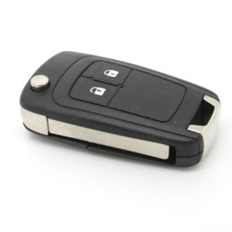Coque de Clé Opel 2 Boutons – Compatible Corsa, Astra, Mokka, Zafira, Adam, Insignia & +