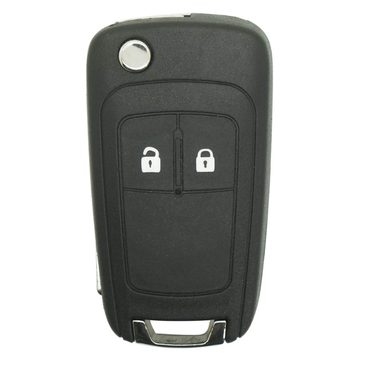 Coque de Clé Opel 2 Boutons – Compatible Corsa, Astra, Mokka, Zafira, Adam, Insignia & +