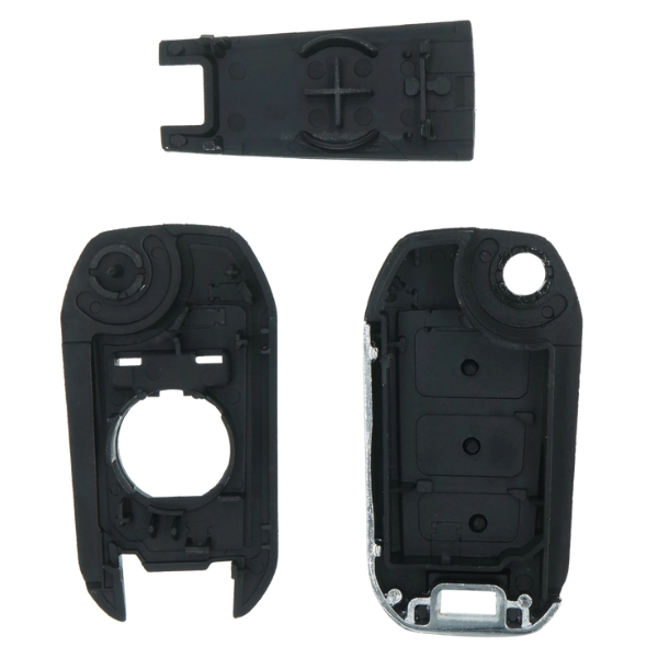 Coque clé 3 boutons Peugeot 208, 2008, 308, 3008 – Lame VA2
