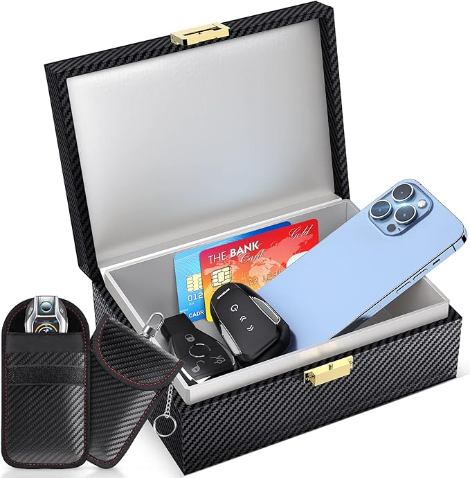 Coffret Anti-Piratage RFID pour Clés Voiture – Stop Vol Sans Contact