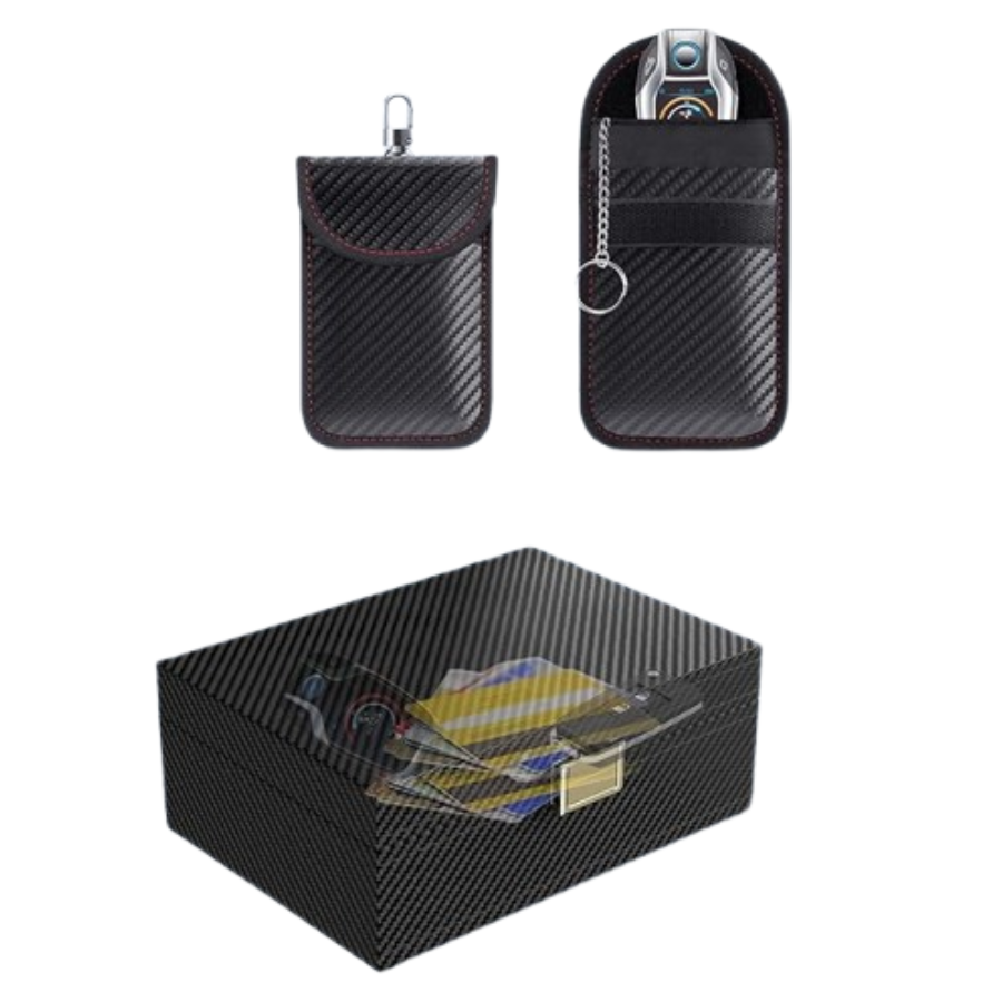 Coffret Anti-Piratage RFID pour Clés Voiture – Stop Vol Sans Contact