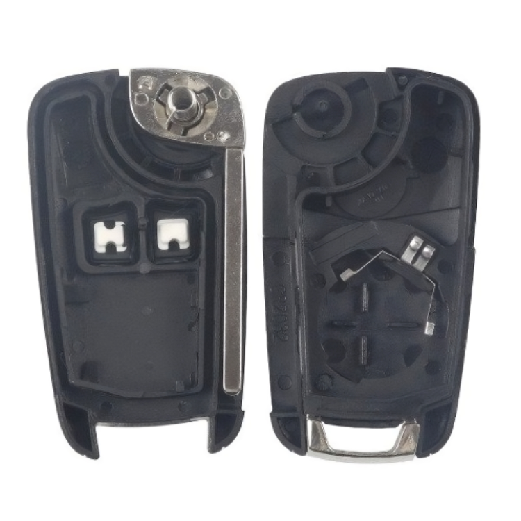 Coque de Clé Opel 2 Boutons – Compatible Corsa, Astra, Mokka, Zafira, Adam, Insignia & +