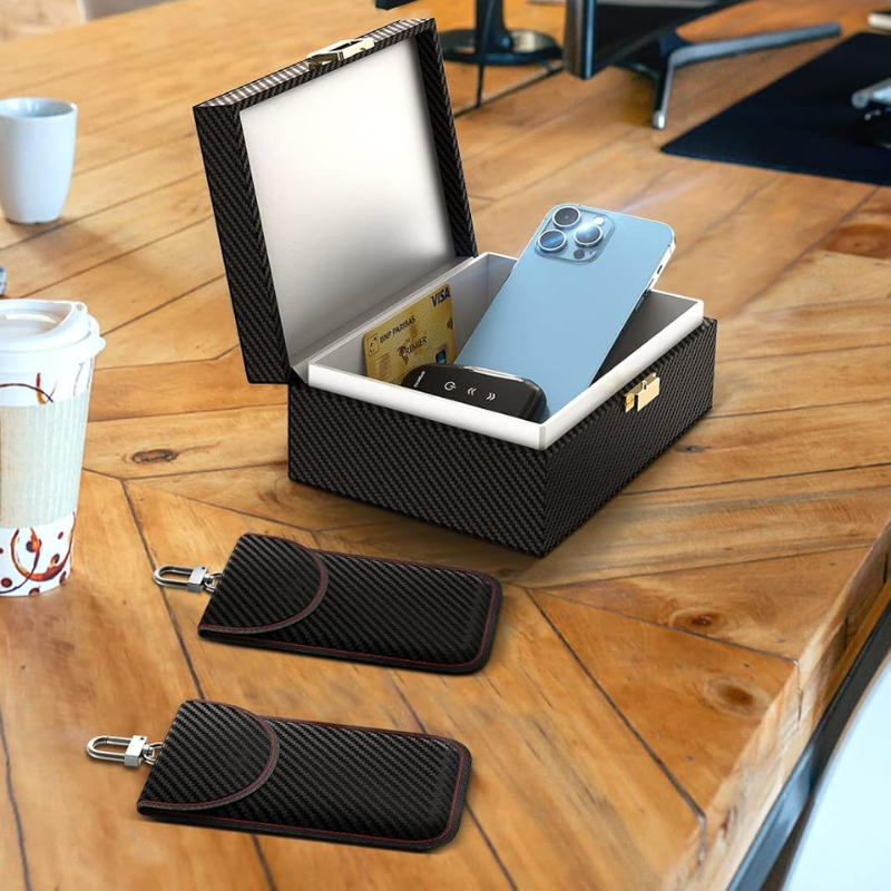 Coffret Anti-Piratage RFID pour Clés Voiture – Stop Vol Sans Contact