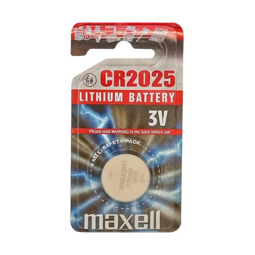 Pile CR2025 Maxell 3V – Lithium Haute Qualité pour Clé de Voiture (Renault, Peugeot, Mercedes, Audi...)